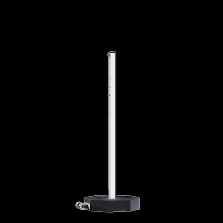 Plasticade , Plastic White and Black, Matte, 60 in L, 18.5 in D UV800RB30WHL-60PK